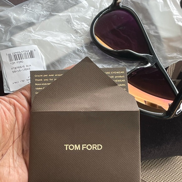 Tom Ford Women\'s Smoke Geometric Sunglasses